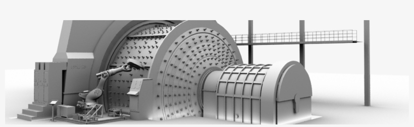 Robot Para Retiro Y Torqueo De Tuercas En Molino Sag - Molino Sag, transparent png #4123398