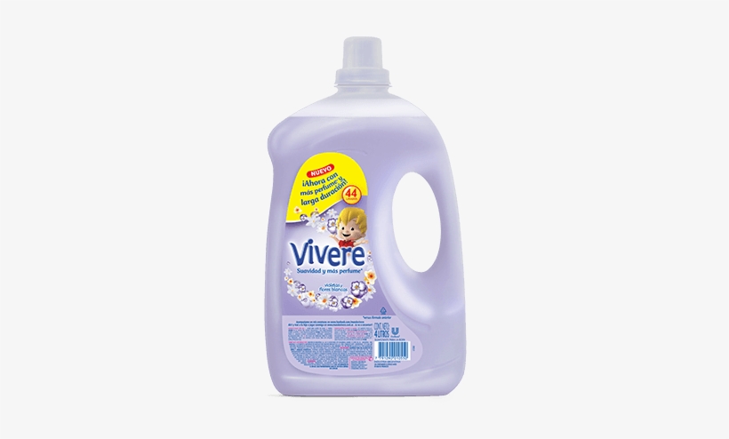 Vivere Diluído Violetas Y Flores Blancas - Clothing, transparent png #4123557