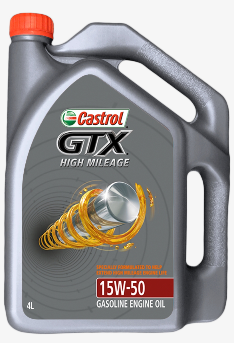 Gtx High Mileage - Engine Oil For Gasoline, transparent png #4123635