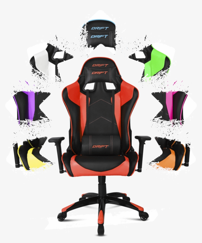 Drift, La Marca De Sillas Oficial De La Lvp, Presenta - Silla Gaming Drift Dr300 Rosa, transparent png #4124008