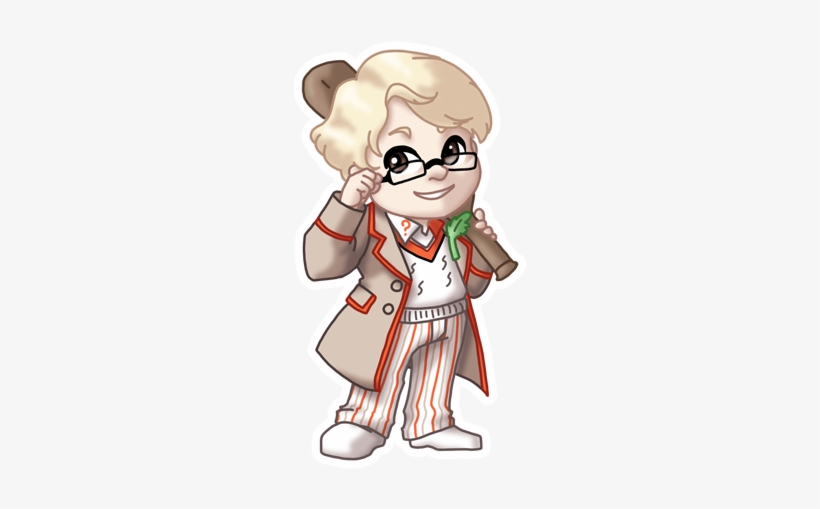 Chibi 5th Doctor By Twinenigma - Doctor Who Fifth Doctor Chibi, transparent png #4124059