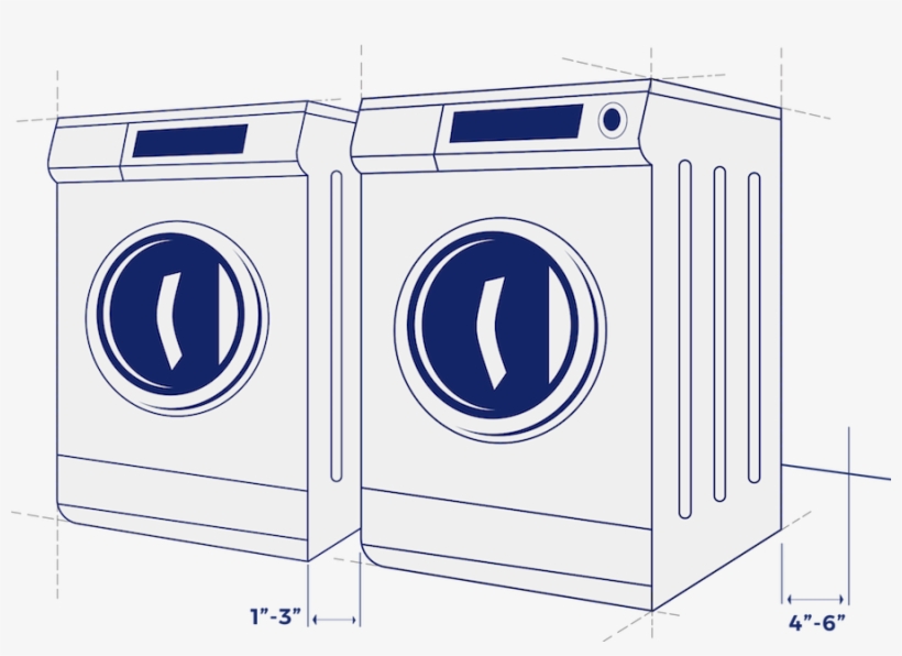 Lavadora Y Secadora Lavadora Y Secadora Lavadora Y - Clothes Dryer, transparent png #4124109