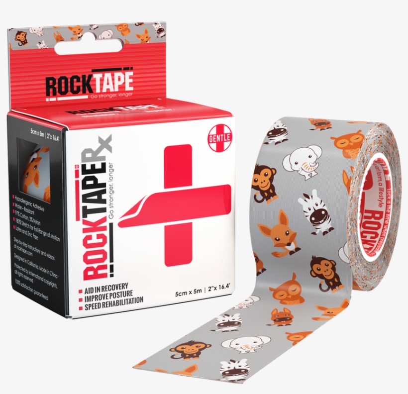 2" Animals - Kids Rocktaperx - Rocktape Rx, transparent png #4124134