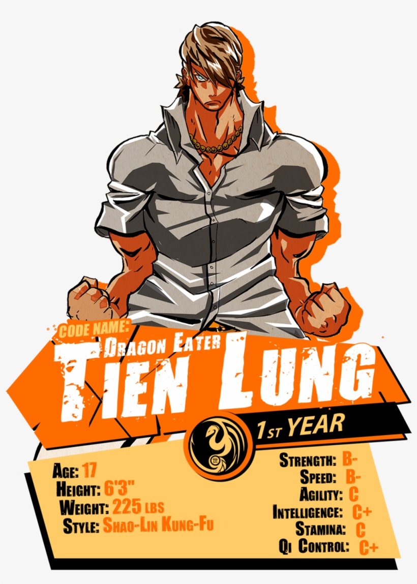 Tien Character Bio Bar - Socom Gear Army M9 Pistol, transparent png #4124302