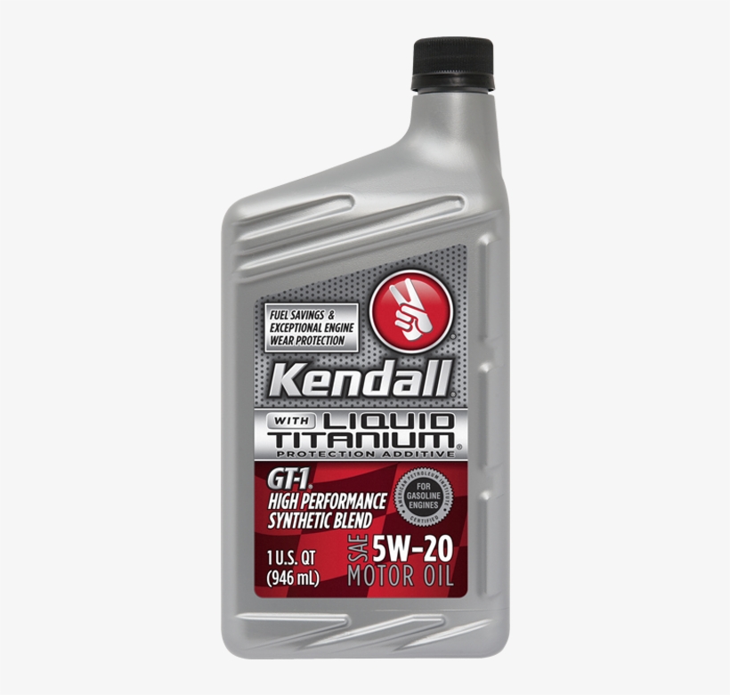 Gt-1 High Performance Motor Oil - Kendall Motor Oils 1057251 Kendall Gt-1 High Performance, transparent png #4124410