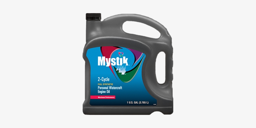 Mystik® Jt 4® Synthetic 2 Cycle Personal Watercraft - Mystik 2-cycle Premium Outboard Engine Oil, transparent png #4124475