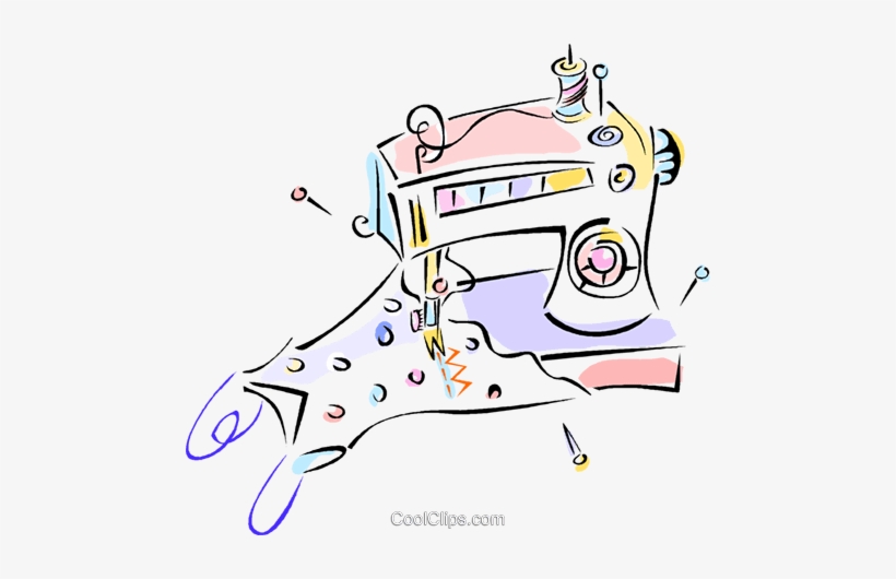 Máquinas De Costura Livre De Direitos Vetores Clip - Illustration, transparent png #4124648