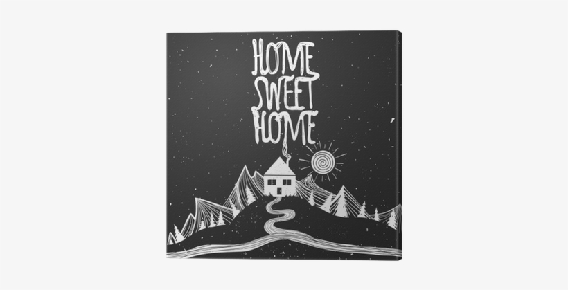 Home Sweet Home - Poster, transparent png #4124903