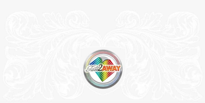 T2a Logo Round 02 Wht Filigree, transparent png #4125322
