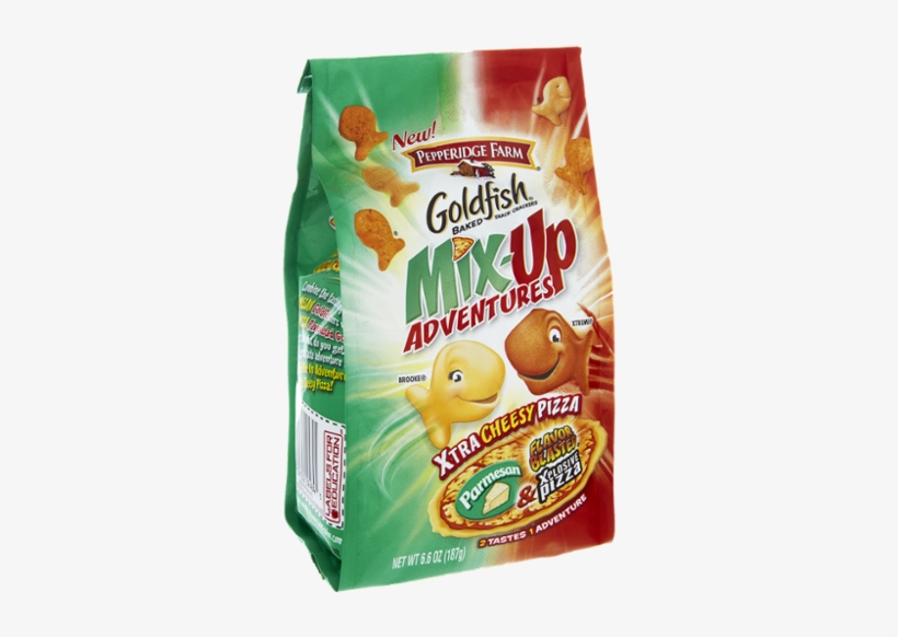 Pepperidge Farm Goldfish Mix-up Adventures Parmesan - Pepperidge Farm Goldfish Baked Snack Crackers, Xtra, transparent png #4125483