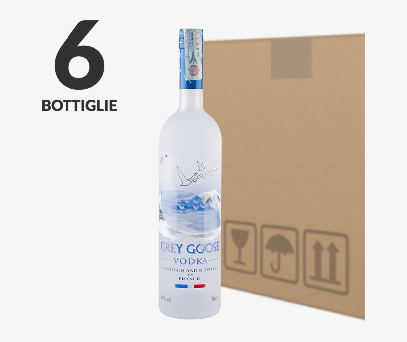 Grey Goose Vodka Box - Vodka, transparent png #4125792