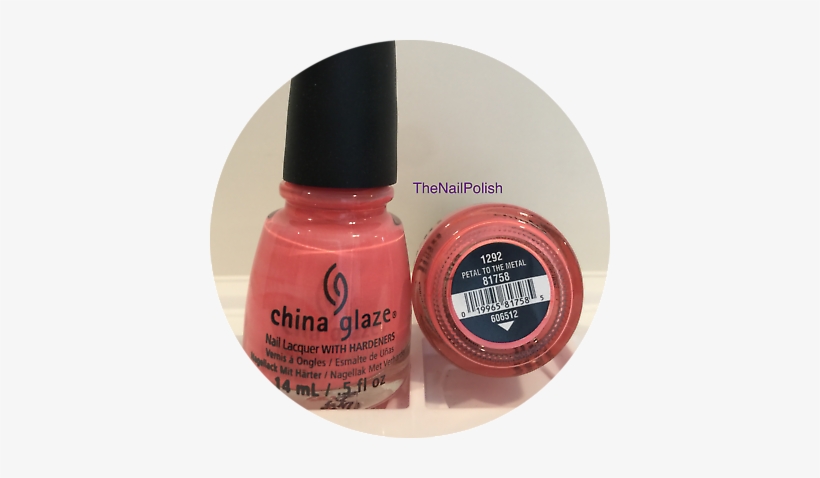 Petal To The Metal - China Glaze, transparent png #4126934