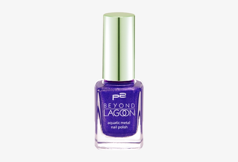 P2 Beyond Lagoon Aquatic Metal Nail Polish 040 Atlantis - P2 Cosmetics, transparent png #4127140