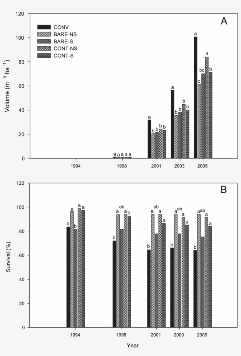 No Subsoiling , And Subsoiling (s) In A Loblolly Pine - Monochrome, transparent png #4127494