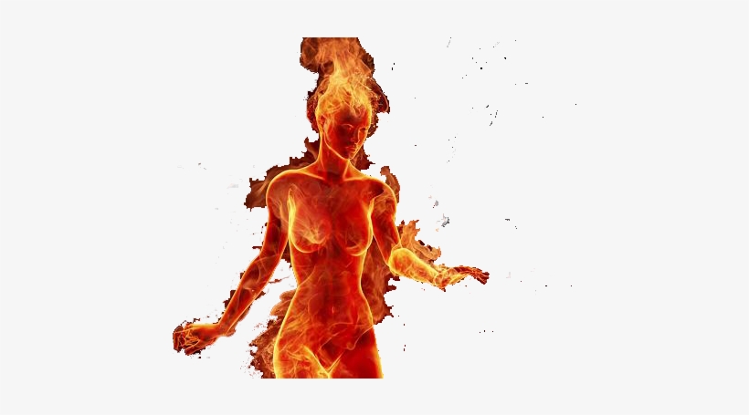 Fire - Fire Girl, transparent png #4127591
