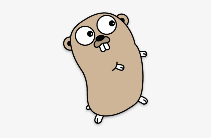 Privileged Listen In Go - Golang Hamster, transparent png #4127687