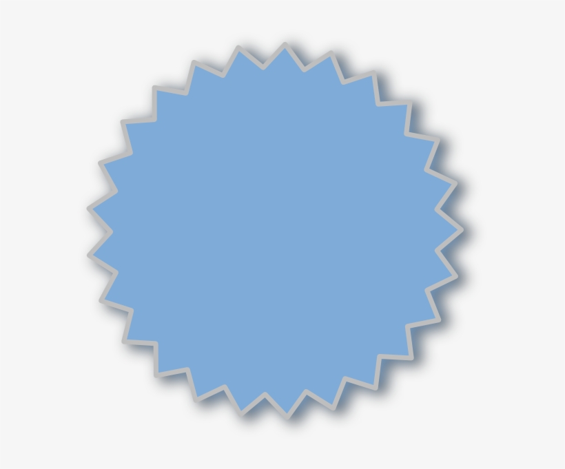 Starburst Outline Blue Clip Art - Expert For Steel Bosch, transparent png #4127728
