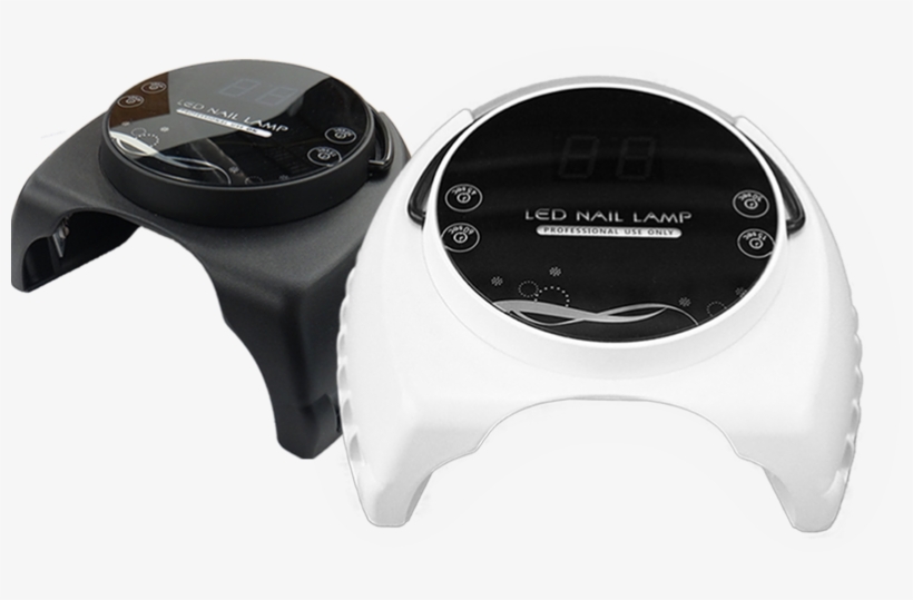 Pnd Metal Led/uv Lamp 60w - Nail Care Professional Led Nail Gel Lamp 60w Usa Resisting, transparent png #4127759