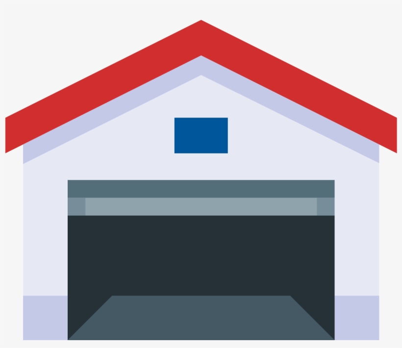 Garaż Otwarty Icon - Garage Door, transparent png #4128590