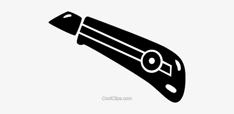 Exacto Knives Royalty Free Vector Clip Art Illustration - Illustration, transparent png #4128614