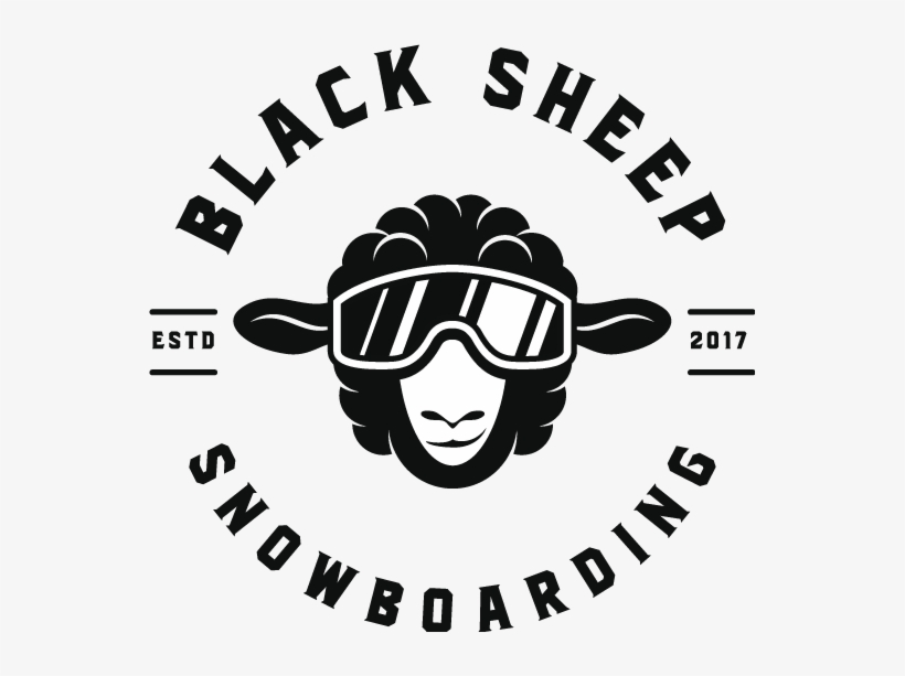 Black Sheep Snowboarding - Black Sheep Snowboards, transparent png #4128908