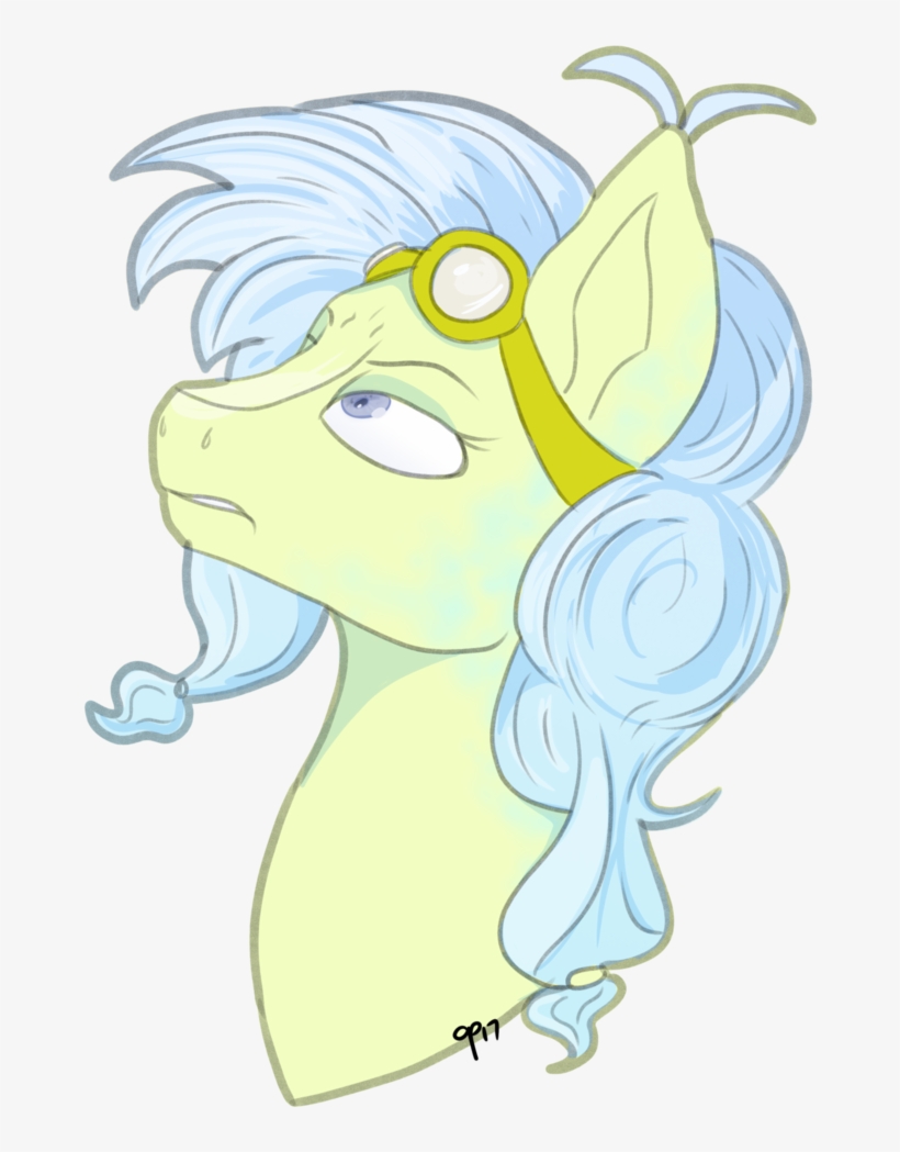 Overlord Pony, Commission, Female, Goggles, Mare, Oc, - Cartoon, transparent png #4129241