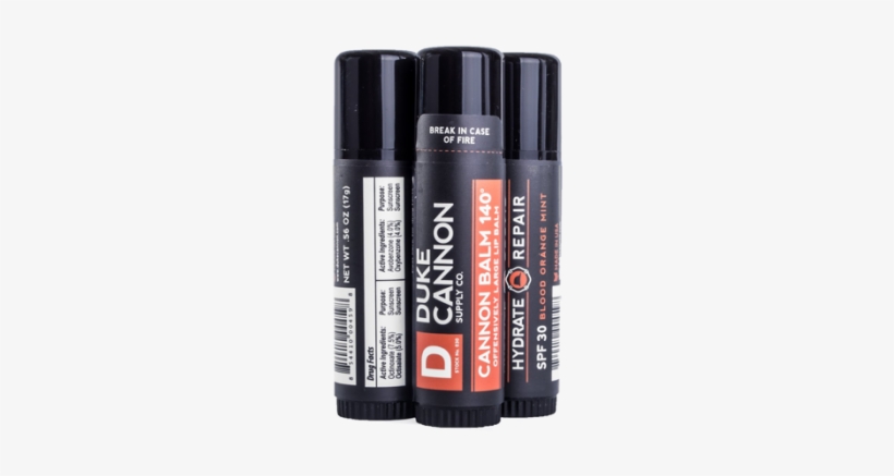 Skip To The Beginning Of The Images Gallery - Duke Cannon Cannon Balm 140 Tactical Lip Protectant, transparent png #4129305