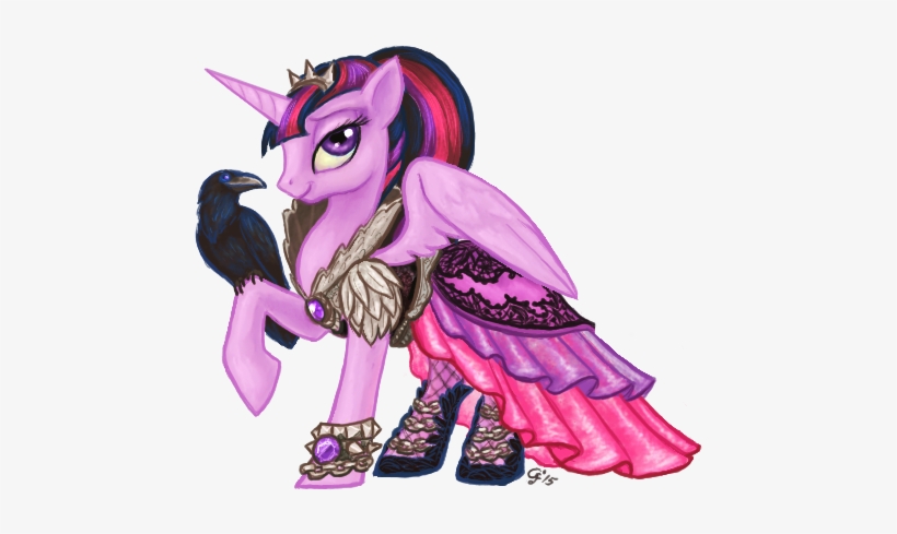 Gingerfoxy, Ever After High, Female, Mare, Pony, Raven - Ever After High Pony Raven, transparent png #4129422