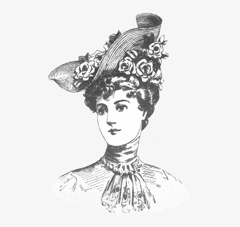 Beautiful Hat Clip Art - Illustration, transparent png #4129458