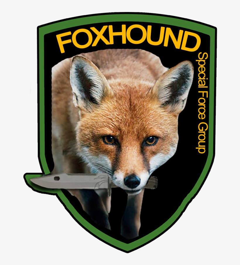 Realistic Foxhound Logo I Pulled Off - Foxhound Unit Logo Gif, transparent png #4129771