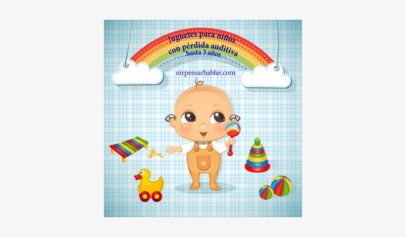 Juguetes Para Niños Con Pérdida Auditiva Hasta 3 Años - Felicitaciones Para Dia Del Papa, transparent png #4129862