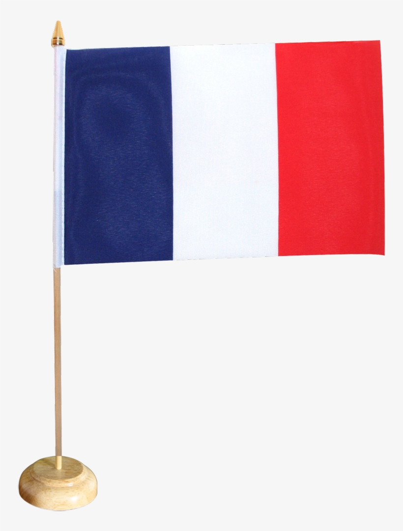 Drapeau De Table France, Petit Drapeau - Petit Drapeau France, transparent png #4129920
