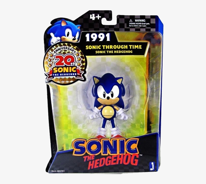 Jwclassicsonic5inch - Classic Sonic The Hedgehog Toys, transparent png #4129921