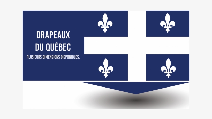 Drapeau Du Québec - Québec, transparent png #4130302