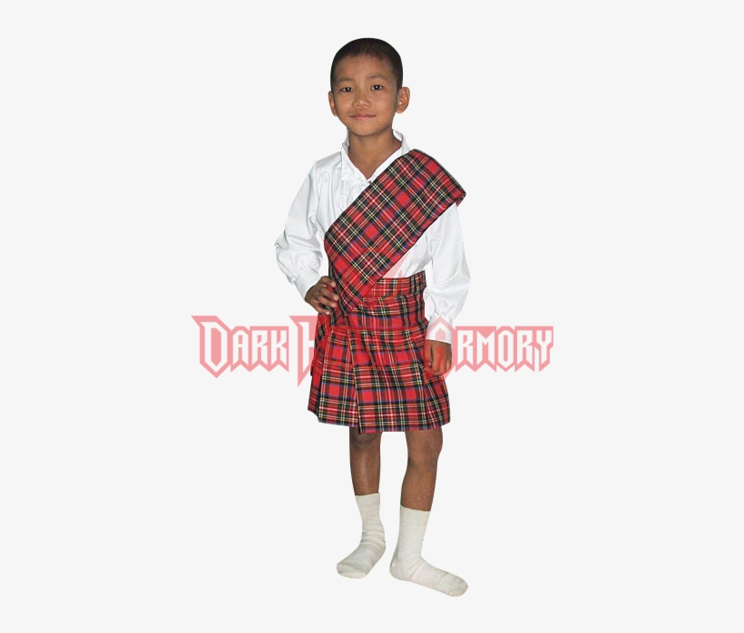 Childs Scottish Kilt, transparent png #4130346