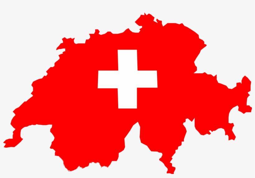 It's Organized By Pierre Alain Favre, President Country - Switzerland Flag Map Png, transparent png #4130369