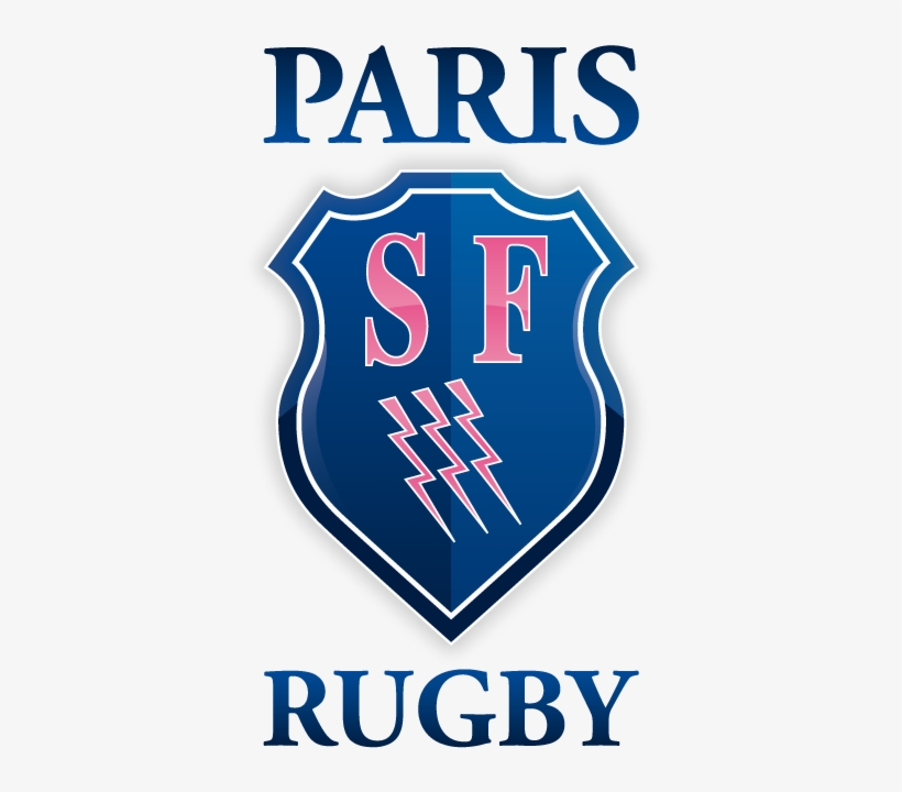 Logo Stade Franais Paris Rugby - Logo Stade Francais Rugby, transparent png #4130903
