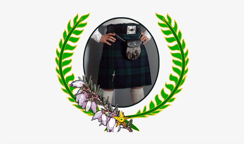 Wikipedia Laurier Kilt Écosse - Clip Art, transparent png #4131010