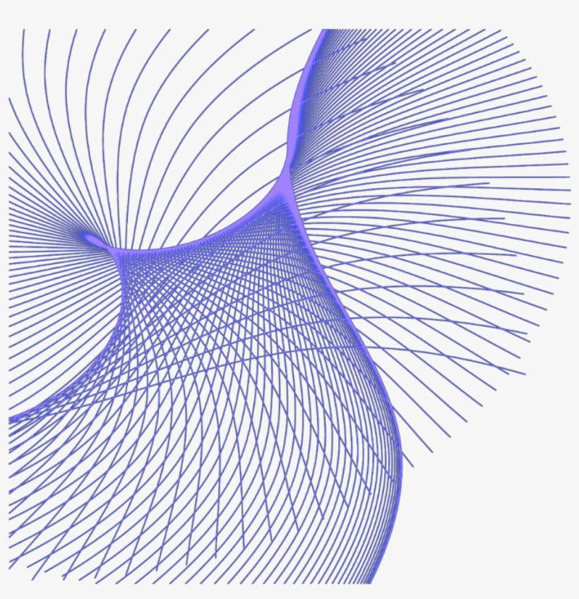 Ftestickers Lines Overlay Perspective Blue - Illustration, transparent png #4131034