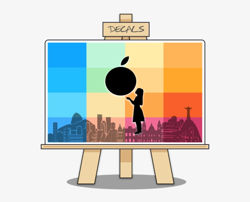 Decals On The Mac App Store - Nasdaq:aapl, transparent png #4131270