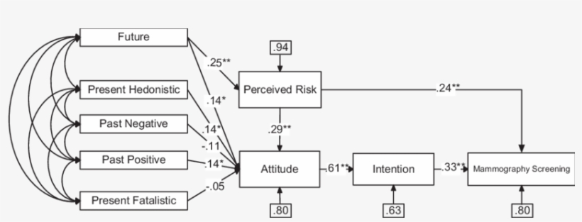 Proposed Model Including Time Perspective Dimensions, - Diagram, transparent png #4131339