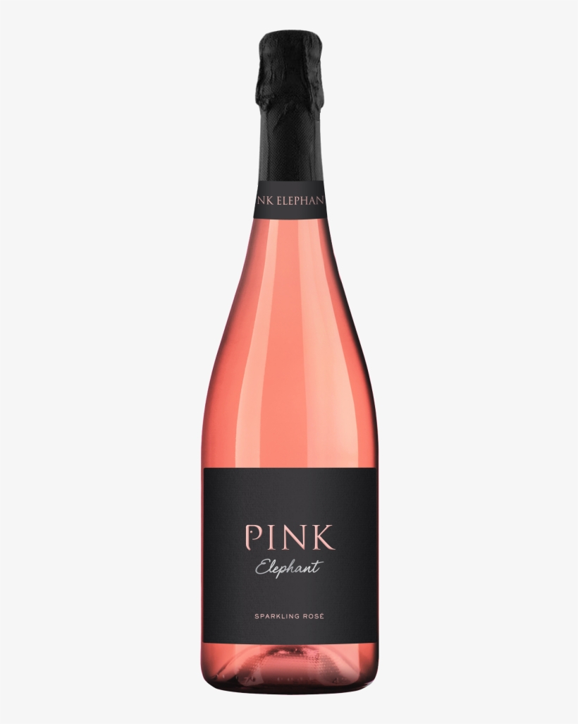 Pink Elephant Sparkling - Pink Elephant Rose Wine, transparent png #4131617
