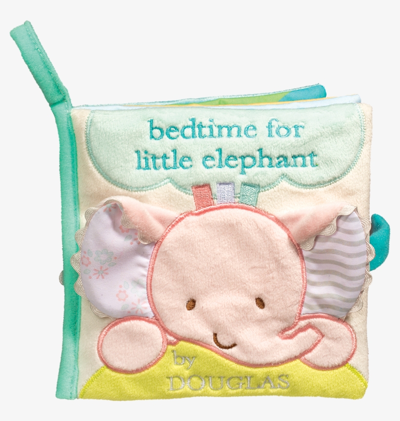 Pink Elephant Activity Book - Douglas Pink Elephant Soft Activity Book, transparent png #4131744