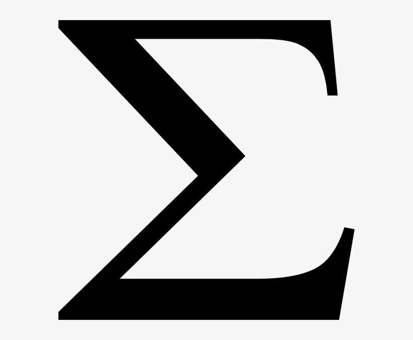 Greek Alphabet Clip Art - Sigma Png - Free Transparent PNG Download - PNGkey