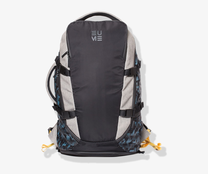 The World's First Patented Backpack With A Built-in - Eume Bags, transparent png #4131791