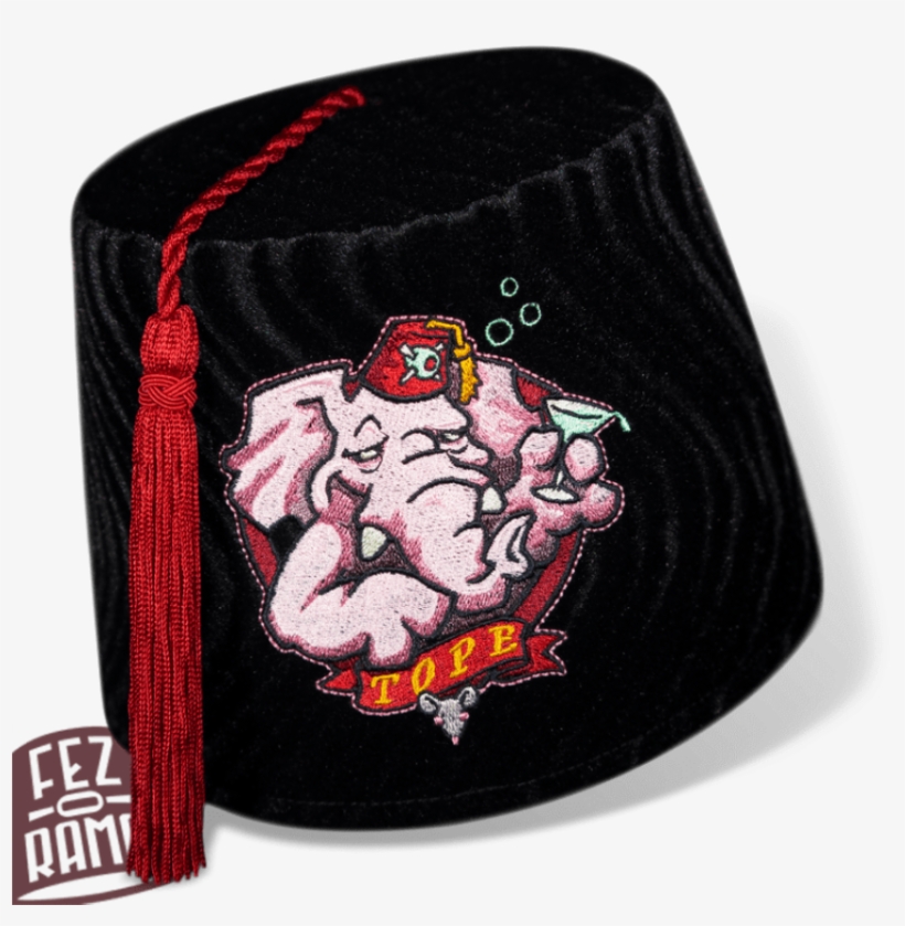 Pink Elephant Fez, transparent png #4131816
