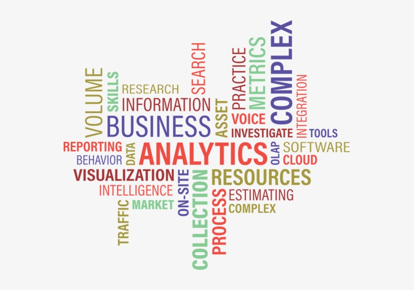 Nube De Tags Business Intelligence - Data Analytics Word Cloud Png, transparent png #4132083