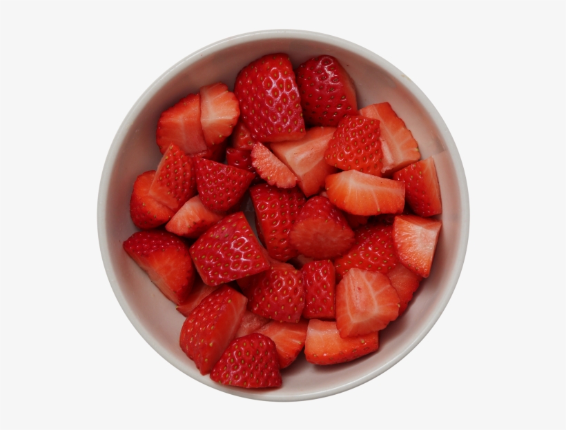 Sliced Strawberry - Portable Network Graphics, transparent png #4132084