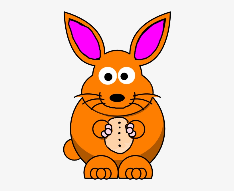Cartoon Easter Bunny, transparent png #4132542