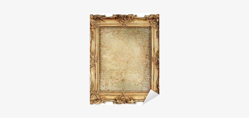 Golden Frame With Empty Cracked Canvas For Your Picture - Uprosa Easter Sunday Phone Case, transparent png #4132673